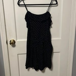 Old Navy polka dot romper with pockets